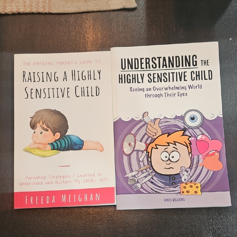 Raising A Highly Sensitive Kid & Understamding The Highly Sensitive Kid Books